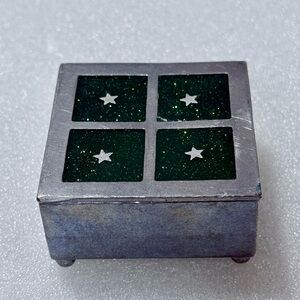 Vintage metal and Plastic Trinket Box American Girl